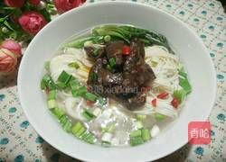 鲜牛肉汤面的做法图解8