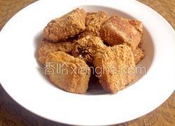 豆面红糖裹糍粑