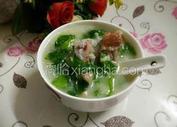 烧骨芥菜粥