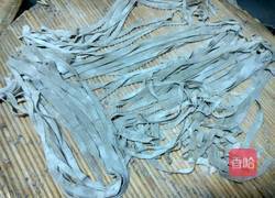 绿豆面手擀面的做法图解8