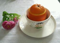 治咳小妙方，蜂蜜蒸香橙
