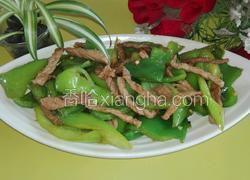 干煸肉丝炒双椒