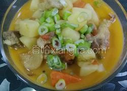 土豆胡萝卜西柿子炖牛肉
