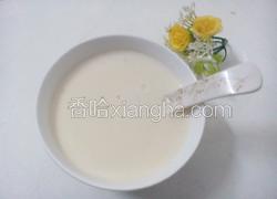 牛奶杏仁糊