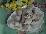 豆腐粉丝木耳蒜黄水饺