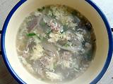 蘑菇肉圆汤
