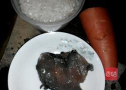 营养粥（乌鸡肉胡萝卜）的做法图解1