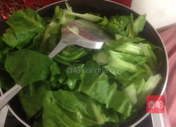 带汤厚合炒荞头的做法图解5