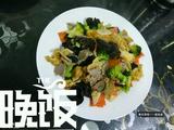 鸡蛋牛肉西兰花木耳的做法[图]