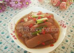剁椒烧蘑芋豆腐