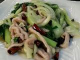 青菜肉丝