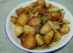 炒墨鱼丸