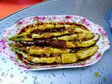 清蒸茄子。