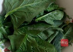 菠菜蜜豆海绵蛋糕的做法图解1