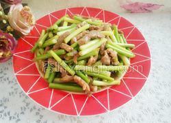 蒜薹炒肉丝