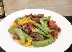 荷兰豆炒腊肉