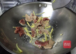 菜椒炒牛肉的做法图解5