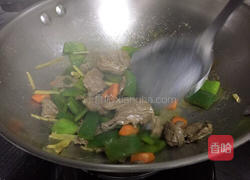 菜椒炒牛肉的做法图解11