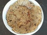 红豆豆渣饼