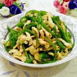 青椒炒鸡丝的做法[图]