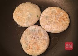韭菜笋丁豆干肉饼的做法图解8