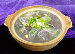 ＃年夜饭＃鸡血豆芽汤