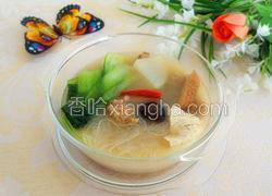 白萝卜炖豆腐小砂锅