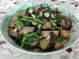 茄子炒菠菜