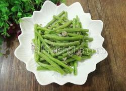 沙姜肉末炒豆角