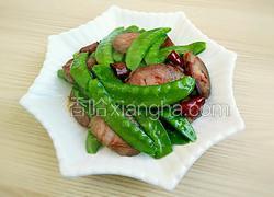 荷兰豆炒风干肠