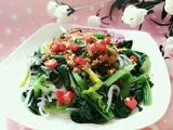 菠菜拌粉丝