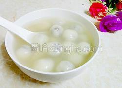 红豆沙馅汤圆