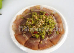 尖椒拌牛头肉