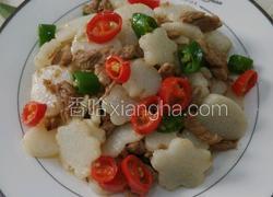 山药炒肉丝