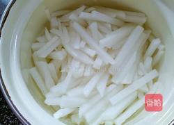 凉拌萝卜丝的做法图解4