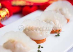 水晶虾仁蒸饺