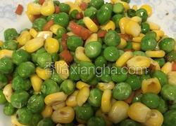 清炒豌豆玉米仁