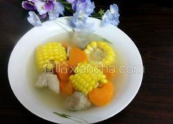 玉米胡萝卜排骨汤