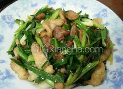 蒜苗炒肉