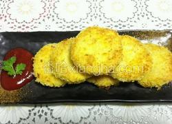 香酥土豆鸡肉饼