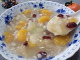 ＃年夜饭＃水果麦仁银耳羹