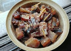 梅干菜蒸腊鱼