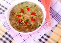 牛肉青菜粥