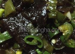青辣椒炒蕨粑