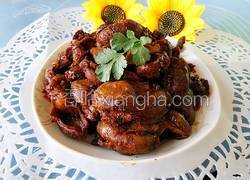 铁锅香辣鸡胗