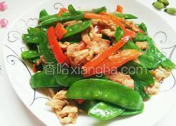 荷兰豆炒肉片
