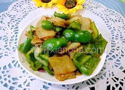 青椒炒土豆片