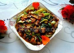 耗油香菇炒油菜