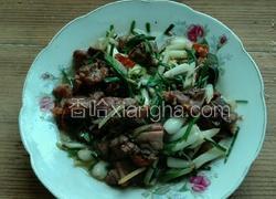 荞头炒鸭边腿