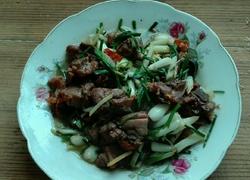 荞头炒鸭边腿